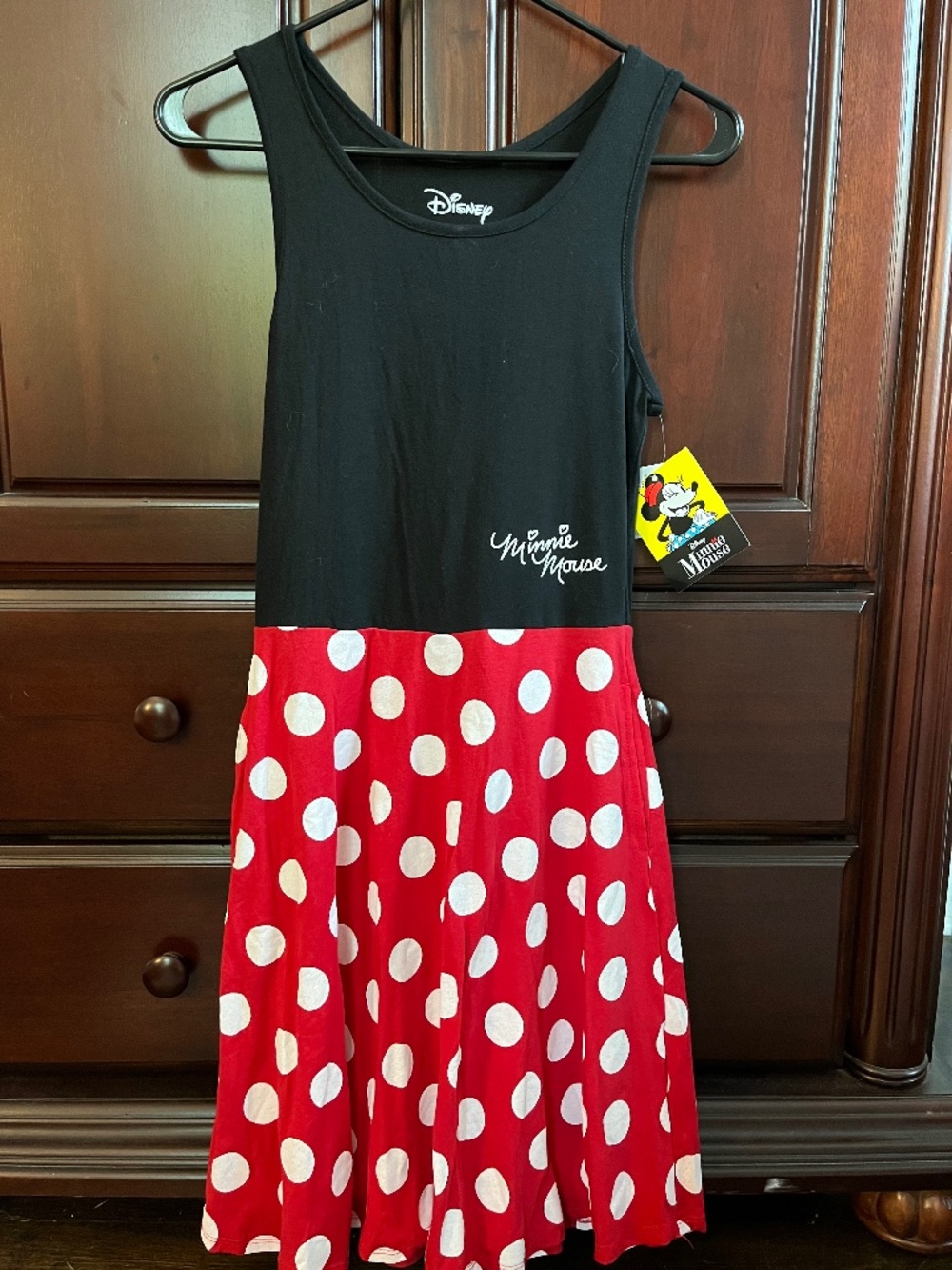 Disney Minnie Mouse Junior Tank Dress! NWT!  Size Small 3/5